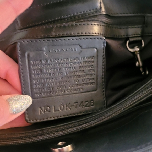 Vintage Coach Mercer Twill and Leather Bag - Picture 10 of 11